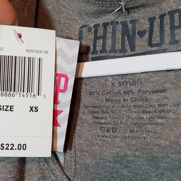 ChinUp Apparel Gym Tank Top (XS) - Picture 3 of 3